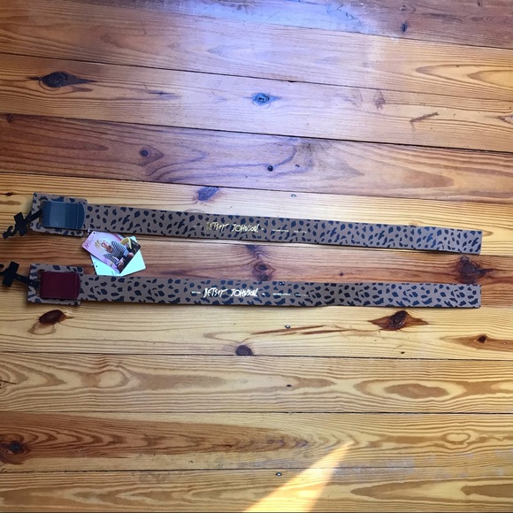 Betsey Johnson Red and Gray Belt Bundle, NWT, M/L - Picture 10 of 10